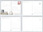 Iceland Greetings  Waterfalls   Rock Formations - Lot Of 4 Postcards
