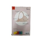 Felina Women s 2-pack Adaptive Cup Wire Free Bra  Black beige  Size M