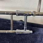 Vtg 80   s  Holton Tr100 Jazz Trombone W  Mouth Piece And Case 