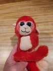 Wild Republic Huggers Red Monkey Plush Slap Bracelet Stuffed Animal Kids Toy
