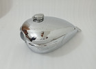 Triumph Bonneville T100  2001-2008  Chrome Steel Fuel Petrol Gas Tank  cap badge