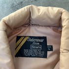 Vintage 70s 80s Sears Art Wear Puffer Vest Large Gorp Hiking Outdoors Camping