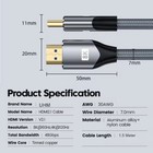 Hdmi Cable 2 1 8k Ultra High Speed Cord 48gbps Hdtv For Ps5 Ps4 Xbox Switch Pc