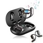 Open-ear Bluetooth 5 4 Headphones Wireless Earbuds Sport Headset Touch Screen