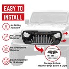 American Modified Goliath Grille For 2018 Wrangler Jl   2020 Plus Gladiator Jt
