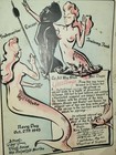 Rare 1945 Signed Us Navy Usn Submarine Seal Escape Tank Mermaid Witness Cert