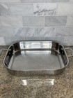 All-clad 14  X 11  X 2 5  Stainless Steel Roasting Baking Pan W  Handles - Vguc