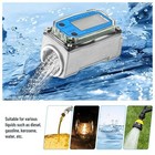 Us 1  Digital Turbine Flow Meter Fuel Flow Meter Water Flow Meter Lcd Display