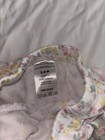 Girls 3-6m Floral Ruffle Skirt Pink Bow Elastic Waist 100  Cotton Multi