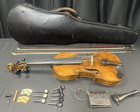 Antique German Antonio Stradivarius 4 4 Violin Copy -fully Restored- Late 1800s