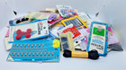 Vintage Sewing Accessories Huge Lot Singer Tye-rite Fabric Needles Laces Thimble