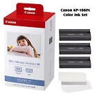Canon Selphy Cp1500 Cp1300 Cp1200 4x6 108 Sheets Color Ink Paper Set Kp-108in