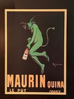 Maurin Quina By Leonetto Cappiello Vintage Advertising Professionally Framed