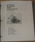 Case 580m Super M  Series Ii Loader Backhoe Parts Manual Book Catalog