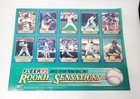 1992 Fleer   ed Rc Sensations Sheet Frank Thomas Jeff Bagwell Ivan Rodriguez Mlb
