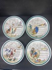 Set Of Four Antique French Musical Opera Plates France
