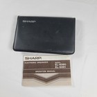 Vintage Sharp Memo Master 100 Electronic Organizer El-6061h W case   Manual 