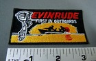 Evinrude- First In Outboards Iron On Embroidered Jacket - Cap Patch 3  