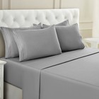 1800 Series 6-piece Bed Sheet Set Soft Deep Pocket Twin King Queen Full Sheets