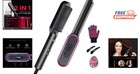 Professional Hair Straightener Brush - 5 Settings  Auto Shut Off  All Hair Types