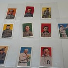 T206 Reprint Baseball Cards Lot Of 12     Cobb  Chance  Tinker   Tobacco Ad Backs