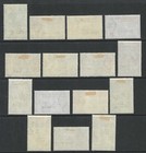 Falkland Islands Sg-g26 g40 1954 Qeii Dependencies  Full Set Of 15  M m  C   225