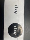 Ebay Logo Sticker 3  Round Black And White Logo  6 Per Sheet 