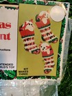 Walco Holiday Christmas Stocking Vtg Sequin Bead Christmas Ornament Craft Kit