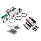 Pistons Bearings Rings Fit 99-01 Honda Cr-v 2 0l Dohc B20z2