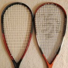 Squash Racket Wilson Black Knight Set Of 2