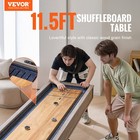Vevor 11 5 Ft Shuffleboard Table 2 In 1 Shuffleboard And Bowling Combo Game Set