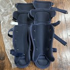 All-star Lg79ps Catcher Baseball Leg Guards Navy Blue New