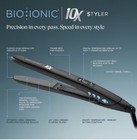Bio Ionic Pro Styling Iron Hair Straightener 10x Black 1 Inch