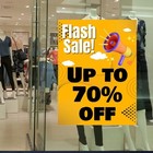 Promotional Up To 70    Full Color Vertical Vinyl Display Banner With Grommets