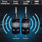 Joyo Wireless Guitar System Bass Transmitter Receiver 2 4ghz Ism 4 Channel Us