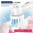 4 Pack Replacement Brush Heads Compatible With Oral B Electric Toothbrush