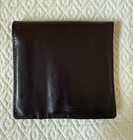 Vintage Brooks Brothers Metal Collar Stays Gold Set Of 8 In Leather Case 2-3   