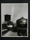 Southern Pacific Engine  4199  2479 Locomotive Photograph Vtg 50s Railway Stop