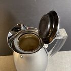 Vintage Thermos Stainless Insulated Mcm Carafe 2585 Lucite Handle Chrome Finish