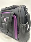 6 Pack Fitness Innovator Mini Meal Prep Six Pack Lunch Bag Black purple