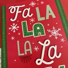 Christmas Friend Family Fa La La La La 5   x7    Hallmark Greeting Card