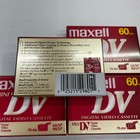 4 New Maxell 60-minute Mini Dv Digital Video Cassettes Dvm60se   New In Wrapper