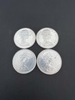 1967 Canada Silver Dollar Lot Of 4 Flying Goose Centennial 80  Silver Coins