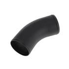 45 Degree Tube Intercooler Pipe Blasting 3 9  Long Black 3 5  Od