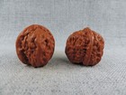 Pair Of Old Cultural Walnut Antique Chinese Nature Walnut A