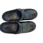 Dansko Black Clog Comfort Shoes Shiny  Size Eu 38 Us 7 5- 8 Nursing Leather