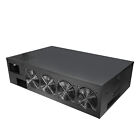 Mining Rig Frames With 8 High Airflow Fans  Max 8 Gpus Mining Rig Case For Eth