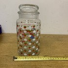 Vintage Strawberry Shortcake Glass Canister Jar   Lid 1981   8 5    36oz  Rare  