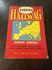 Europe Hallwag Map Europe Foldout 39    X 34   unfolded
