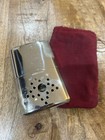 Vintage Metal Hand Warmer Star Pattern - Made In Hong Kong